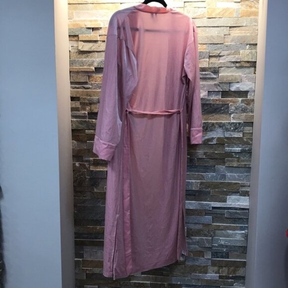 Nordstrom Women's Pink Velour Robe - Picture 7 of 10